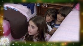 Regina maltratada delante de sus hijos